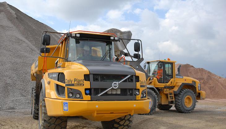 Volvo A30G articulated dumptruck