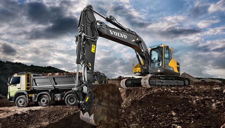 Volvo EC220E excavator Volvo EC220E excavator