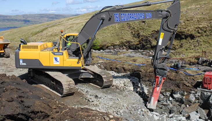 Volvo EC300D excavator