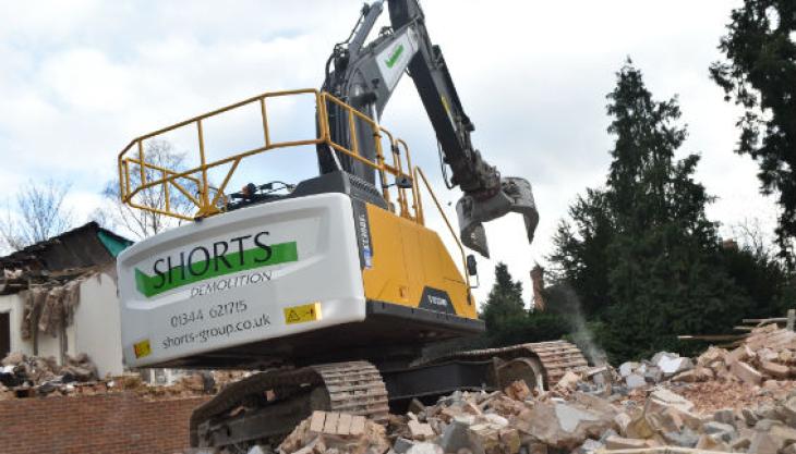 Volvo EC300E excavator