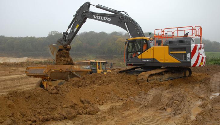 Volvo EC380E excavator