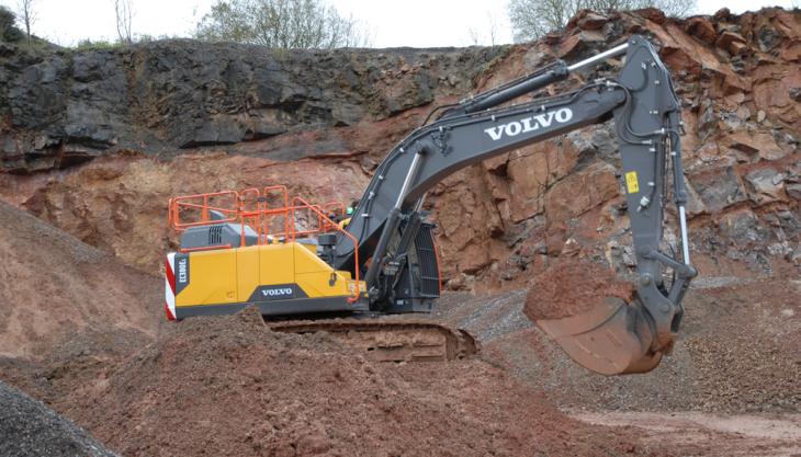 Volvo EC380E crawler excavator