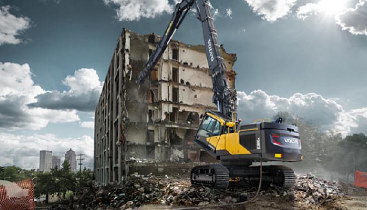 Volvo EC380EHR & EC480EHR demolition excavators Volvo EC380EHR & EC480EHR excavators