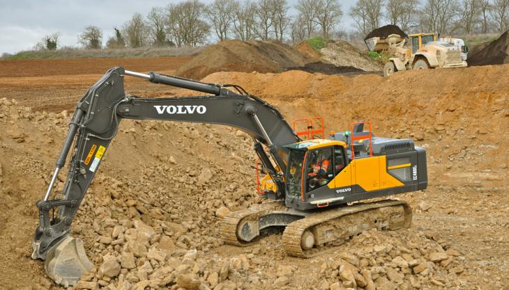 Volvo EC480E excavator