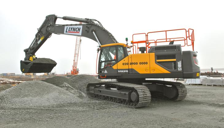 Volvo EC480E excavator Volvo EC480E excavator