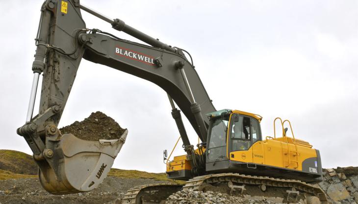 Volvo EC700C excavator