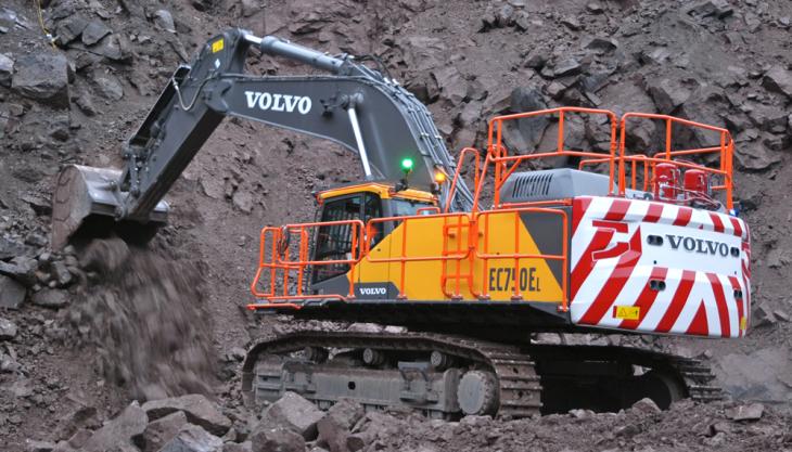 Volvo EC705E excavator