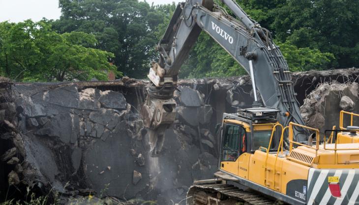 Volvo excavator