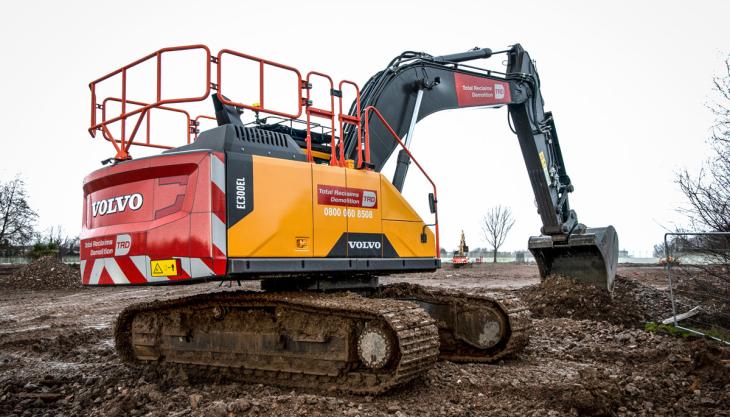 Volvo EC300E excavator