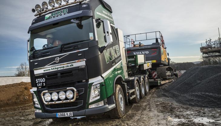 Volvo FH16-750 Tridem 8x4 truck