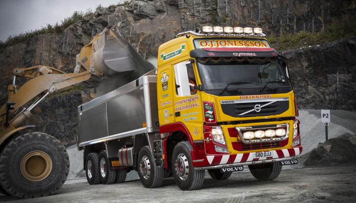 Volvo FM 8x4 tipper