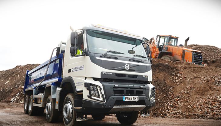 Volvo FMX 8x4 rigid tipper truck Volvo FMX 8x4 rigid tipper truck