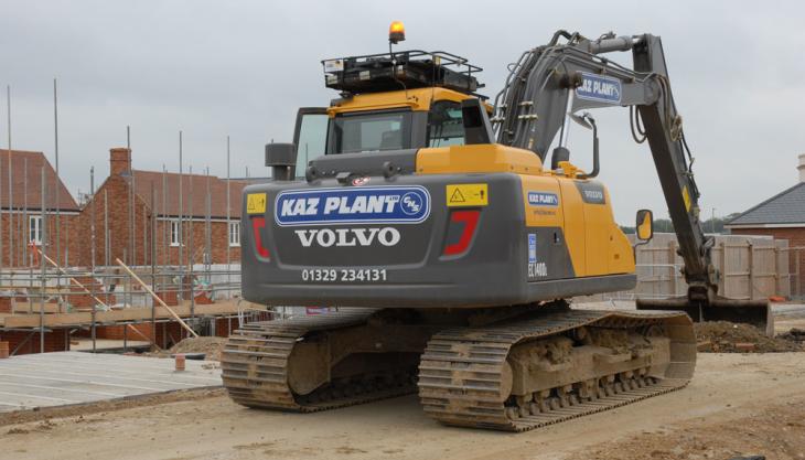 Volvo EC140D crawler excavator