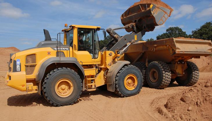 Volvo L120H wheel loader Volvo L120H wheel loader