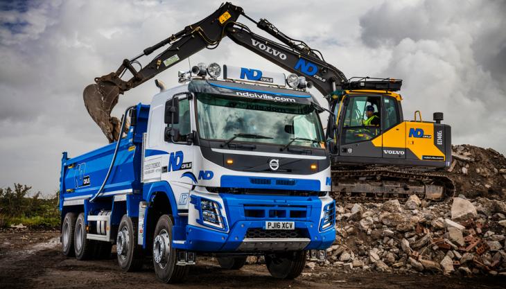 Volvo FMX truck Volvo FMX truck