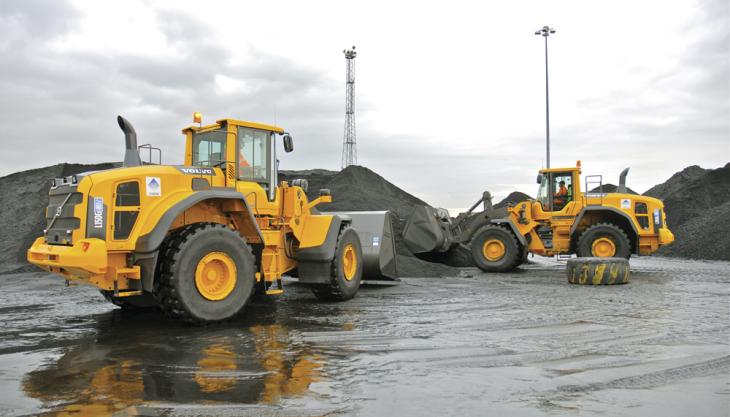 Volvo L150G loading shovels