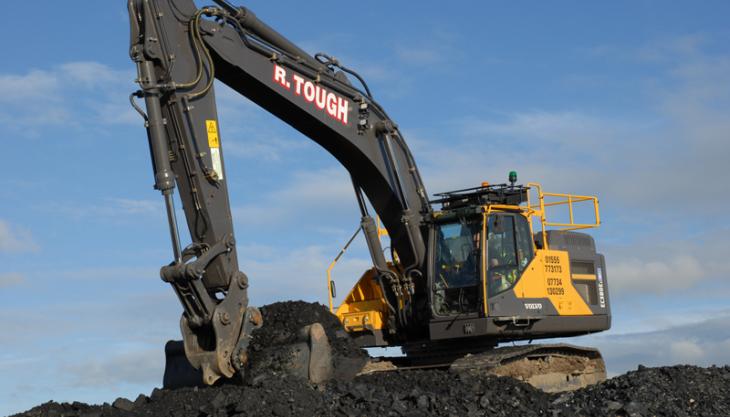 Volvo EC380E excavator