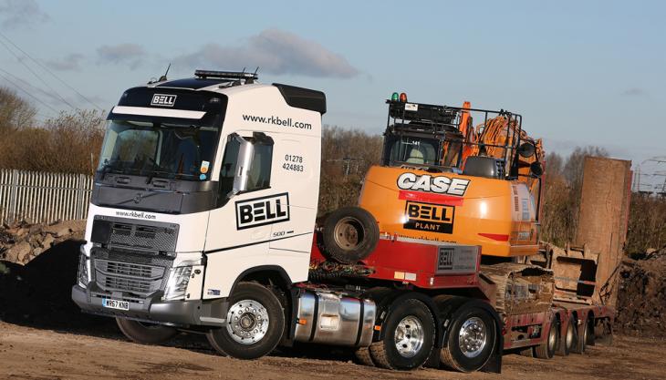 R.K. Bell Group return to Volvo Trucks Volvo FH-500 tractor unit
