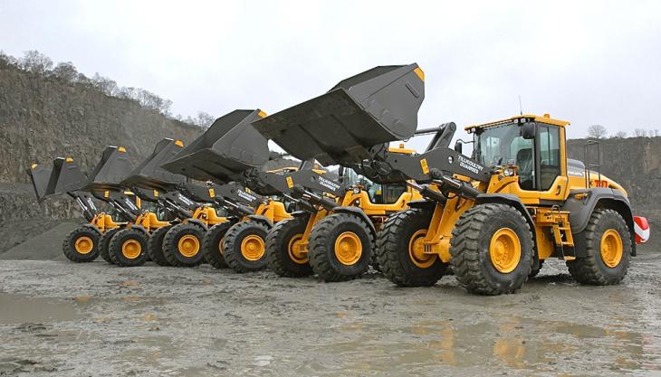 Volvo L250H wheel loaders Volvo L250H wheel loaders