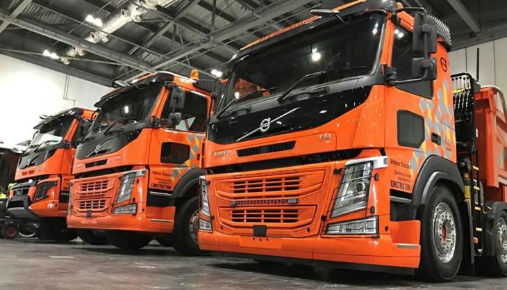 Volvo FM 8x4 trucks