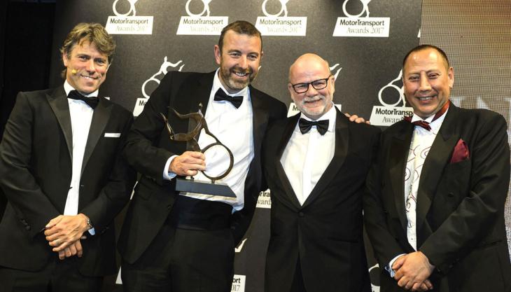 Volvo win Motor Transport award Volvo win Motor Transport award