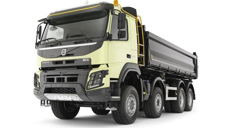 New Volvo FMX truck