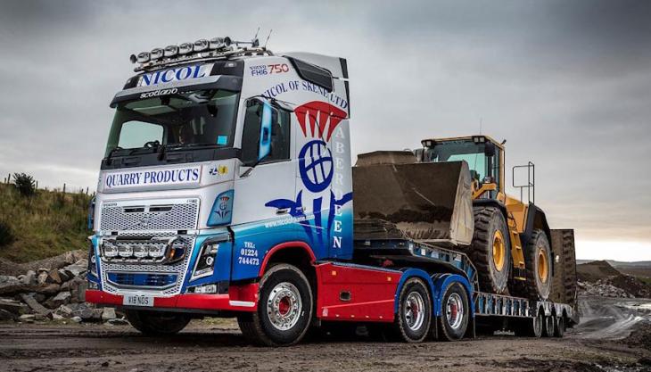 Volvo FH16-750 6x4 heavy haulage tractor unit