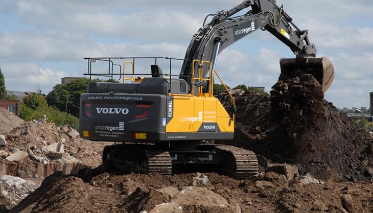 Volvo EC380E excavator