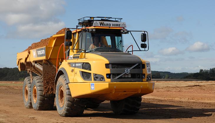 Volvo A30G articulated dumptruck