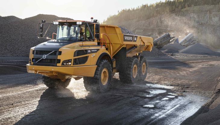 Volvo’s A30G articulated hauler Volvo A30G articulated hauler