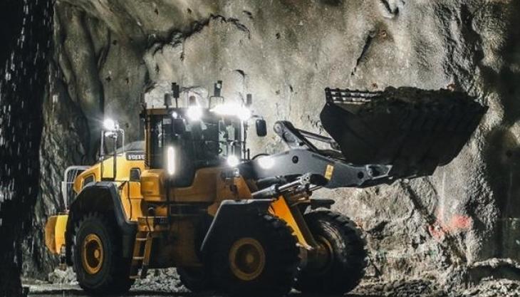 Volvo remote controlled wheel loader Volvo remote-controlled wheel loader