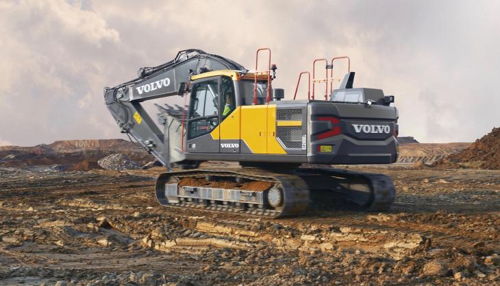 Volvo EC200E excavator
