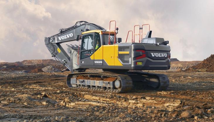 The new 20-tonne Volvo EC200E excavator Volvo EC200E excavator