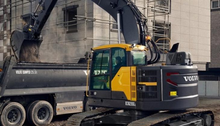 Volvo ECR235E crawler excavator Volvo ECR235E crawler excavator