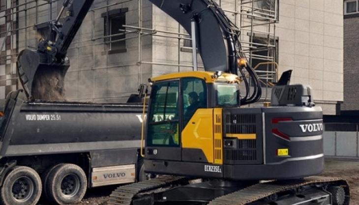 Volvo ECR235E crawler excavator