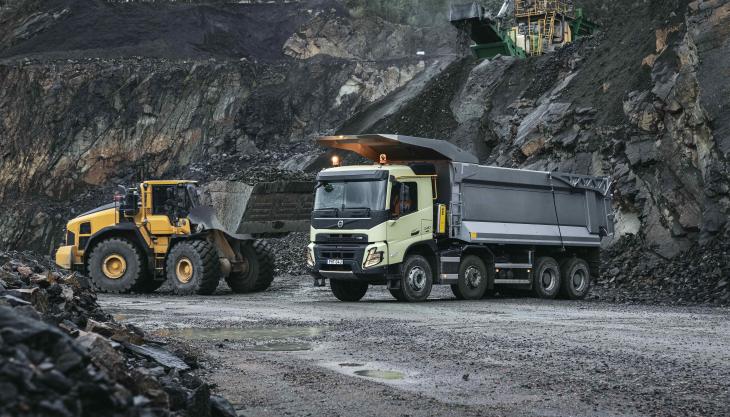 The new Volvo FMX truck Volvo FMX truck