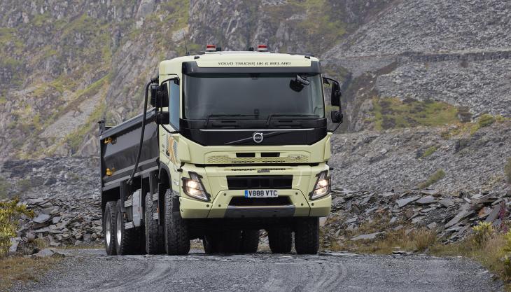 Volvo Trucks dealers across the UK and Ireland have begun taking orders for the company’s new generation of heavy commercial vehicles Volvo FMX truck