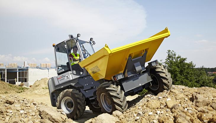 Wacker 6001 cab dumper