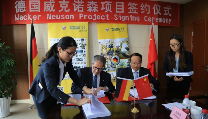 Wacker Neuson to open new factory in China