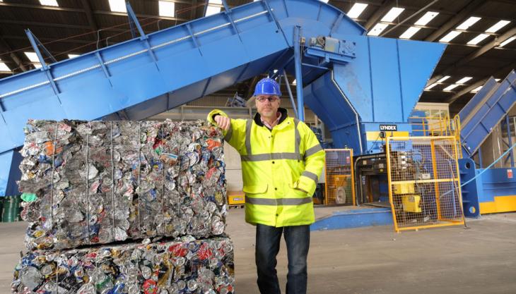 Ward Recycling upgrade MRF and glass reprocessing plant Gareth Godwin