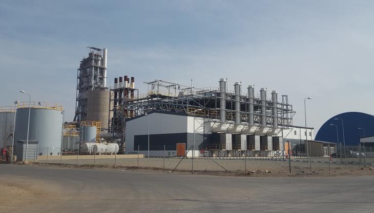 The Wärtsilä power plant at Umm AlQura Cement Company in Taif City, Saudi Arabia Wärtsilä power plant