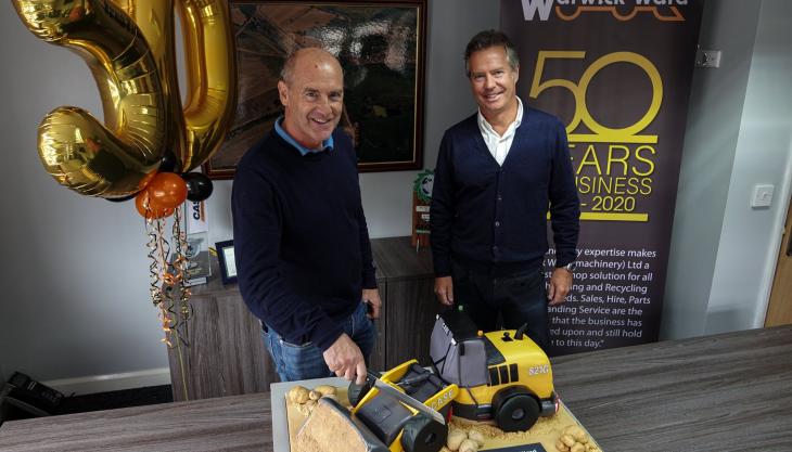 Warwick Ward celebrate their 50th anniversary Warwick Ward celebrate their 50th anniversary