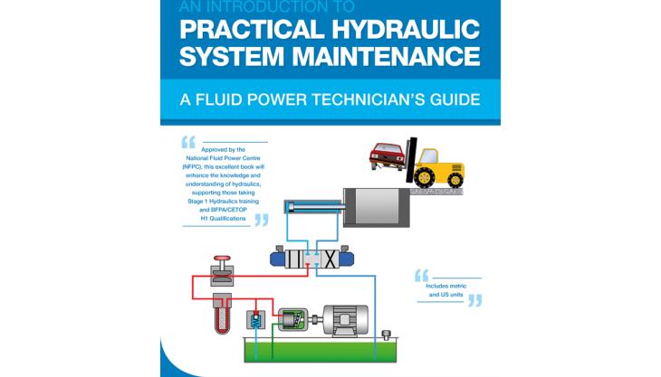 Webtec’s industry guide for technicians and engineers new to hydraulic fluid power maintenance Webtec book cover