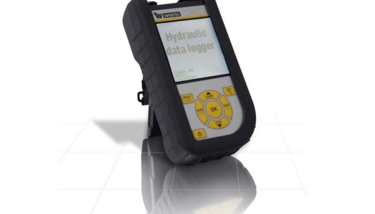 Webtec HPM4000-series hydraulic data logger