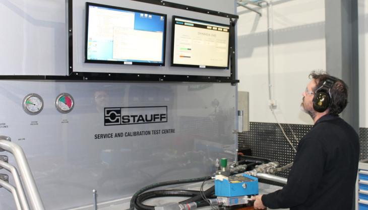STAUFF's new service and calibration centre using Webtec equipment STAUFF service and calibration centre