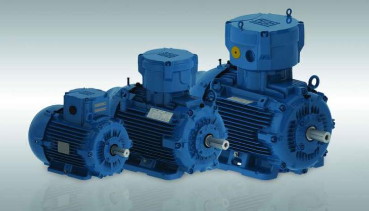 WEG’s W22Xd series of induction motors with rated power from 120W to 9MW are currently among the most energy-efficient explosion-proof motors commercially available WEG explosion-proof induction motors