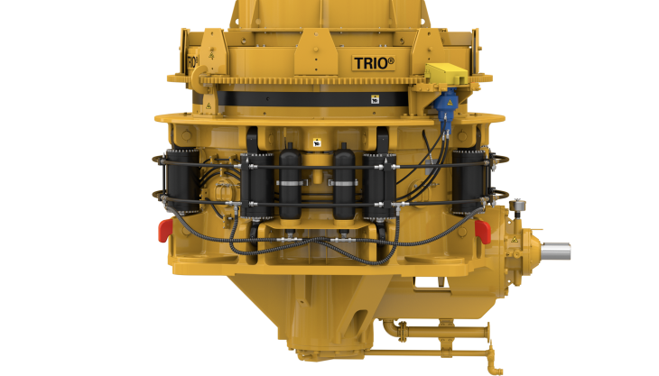 The new Trio TC84XR live-shaft cone crusher from Weir Minerals Trio TC84XR cone crusher