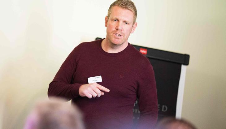 Will Hicks, operations director at Ibstock Concrete Will Hicks