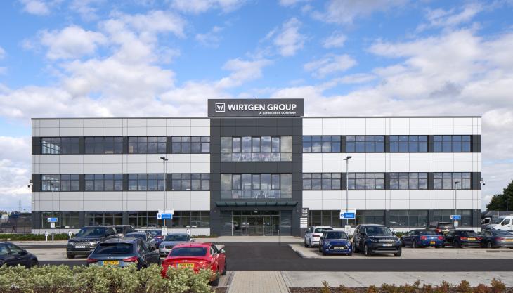 Written UK's new head office in Newark Wirtgen UK HQ