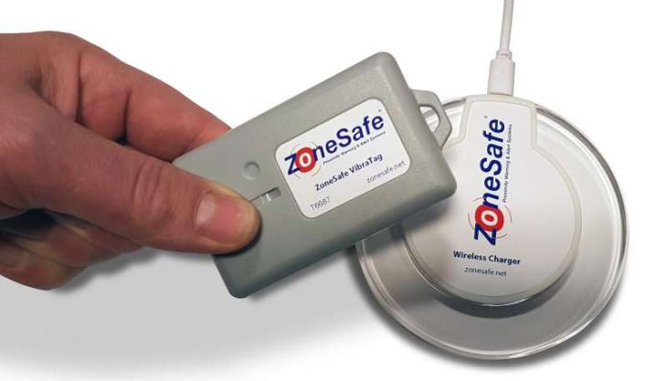 ZoneSafe USB charger and tag USB charger and tag